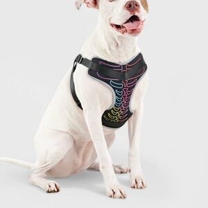 Hyde & EEK! Boutique Neon Skeleton Dog Harness Costume Size Large